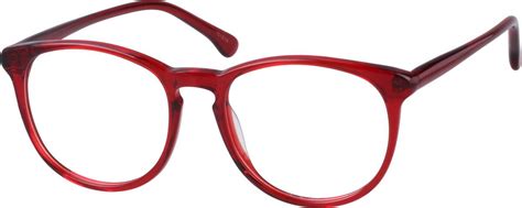 Red Round Eyeglasses 1012 Zenni Optical Eyeglasses