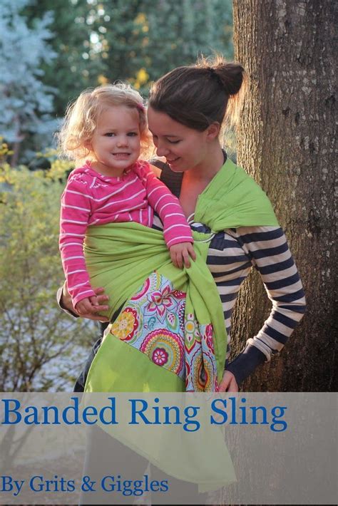 Diy Ring Sling Tutorial With Pretty Accent Band Could