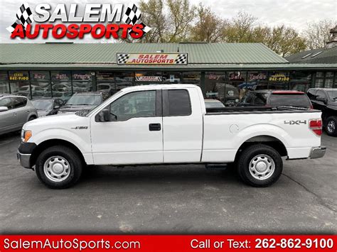 Used 2013 Ford F 150 4wd Supercab 145 Xlt For Sale In Trevor Wi 53179