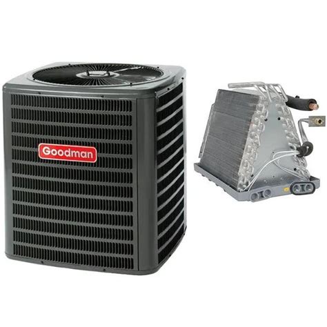 Goodman 3 Ton 14 Seer Air Conditioner With Vertical 21 Uncased Coil