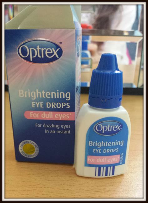 Optrex Brightening Eye Drops For Dull Eyes Tried And Tested Glitz