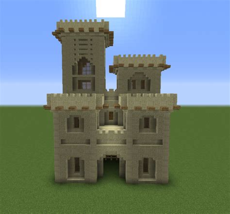 Building a minecraft castle the right way (according to mojang)people have been making castles in minecraft for years but is there are right . Minecraft Sandstone Castle Schematic