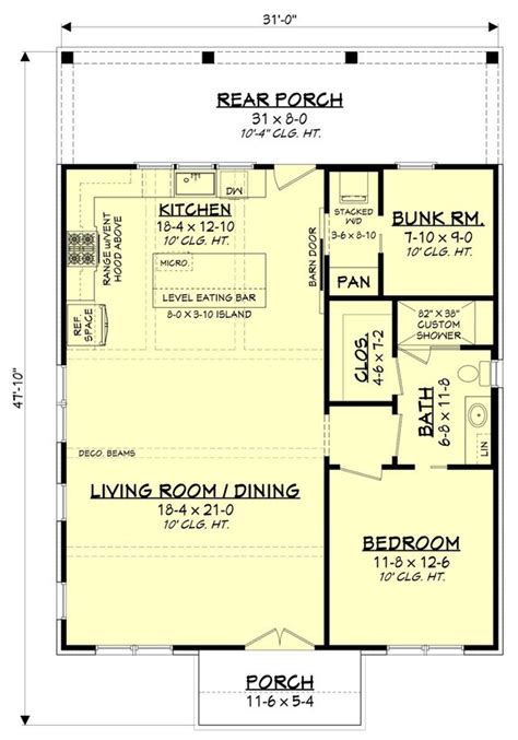 10 Small House Plans With Open Floor Plans