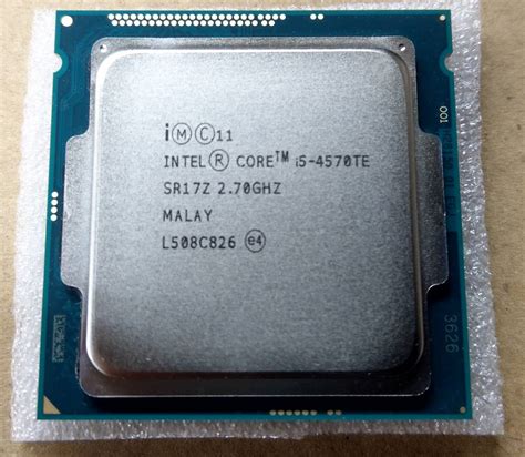 ヤフオク Cpu Intel Core I5 4570te Sr17z Lga1150 27