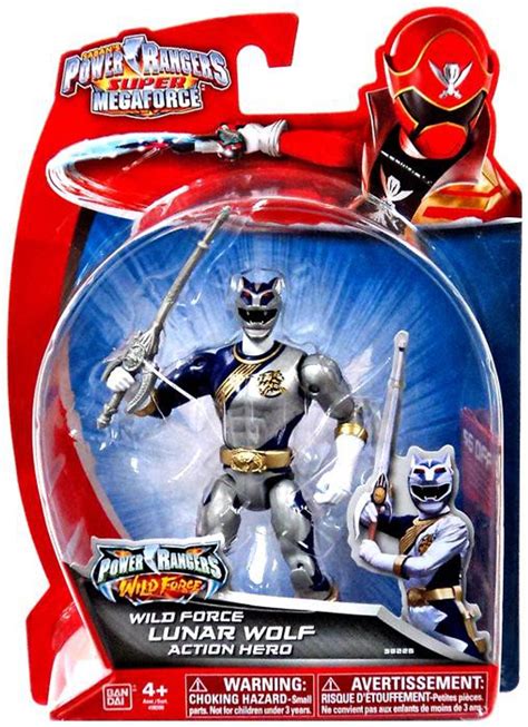 Power Rangers Super Megaforce Wild Force Lunar Wolf Action Figure