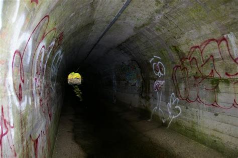 Speechless Sunday Goldstream Provincial Park Underground Tunnel