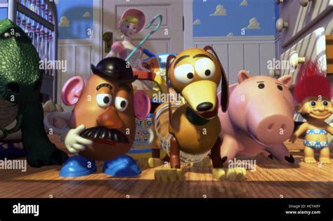 Toy Story Rex Mr Potatohead Bo Peep Slinky Dog Hamm 1995 C