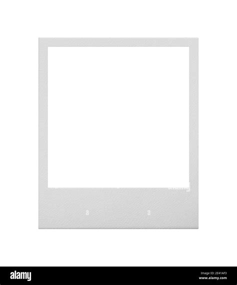 Retro Polaroid Photo Frame Template Fotos Und Bildmaterial In Hoher