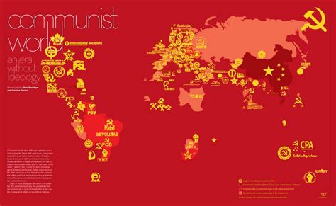 Communist Countries World Map