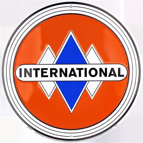 You share your home with your not so perfect family and your supposed fiancee lives next door. International truck round metal retro sign | International ...