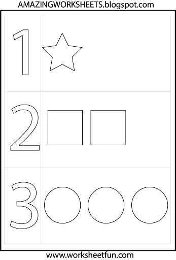 Printable Worksheets For Toddlers Age 3