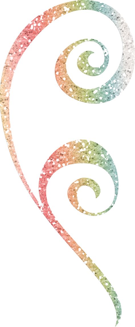 Glitter Swirl Accent Letters Pinterest Scrapbook Embellishments