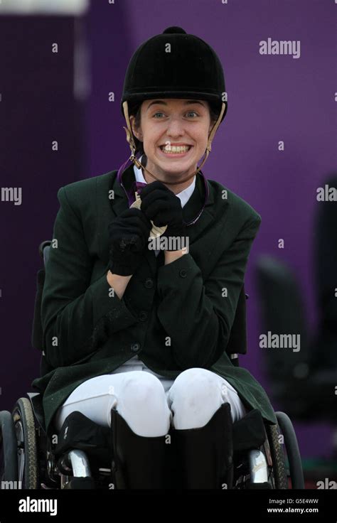 Irelands Helen Kearney Winning Silver In The Dressage Individual
