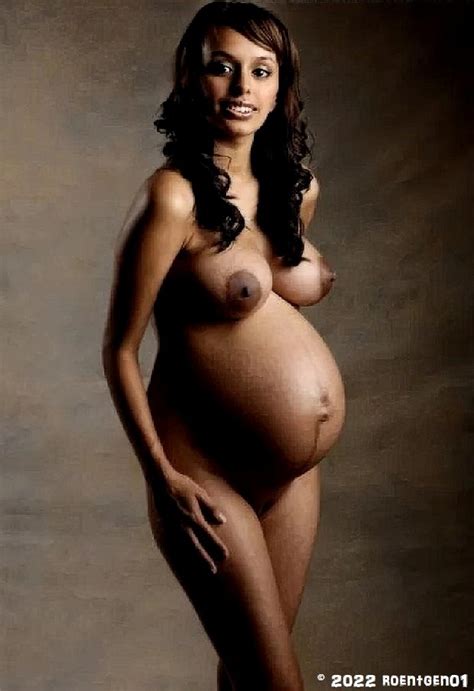 Art Black Mom Pregnant Nude Roentgen01 Roentgen01
