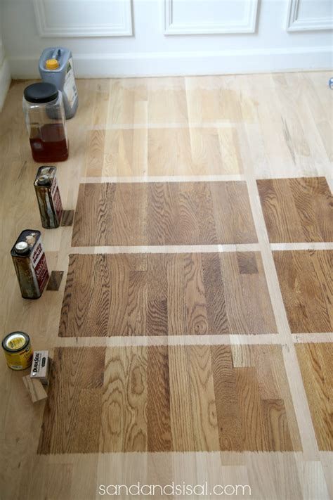 White Oak Wood Floor Stain Colors