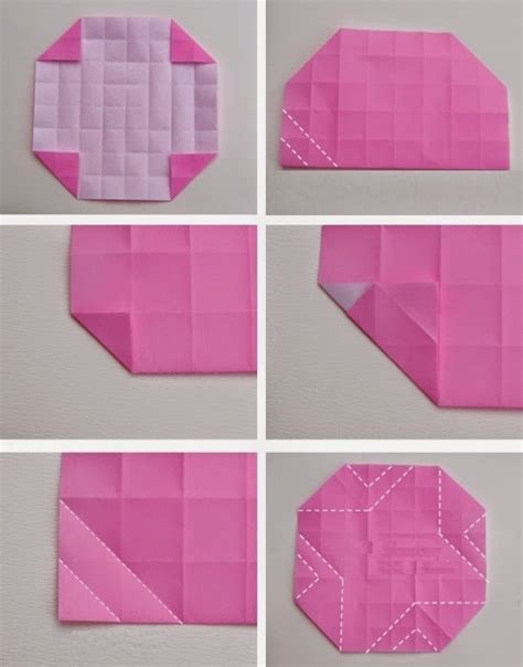 Origami Rose Easy Instructions Art And Craft Kids