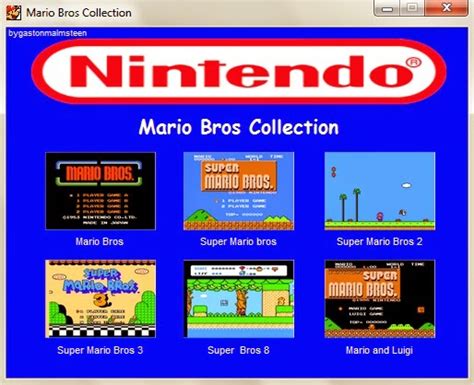 Clásic Juegos Descargar Mario Bros Colección 6 En 1 Super Mario