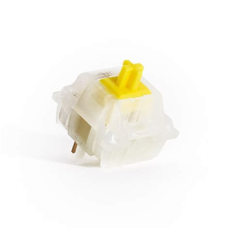 Gateron KS-3 Milky Yellow Pro Linear Switches | Keeb