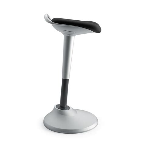 Hon Perch Stool Sit To Stand Backless Stool For Office Desk Black