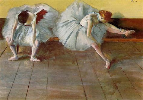 Deux Ballet Danseurs 1879 De Edgar Degas 1834 1917 France