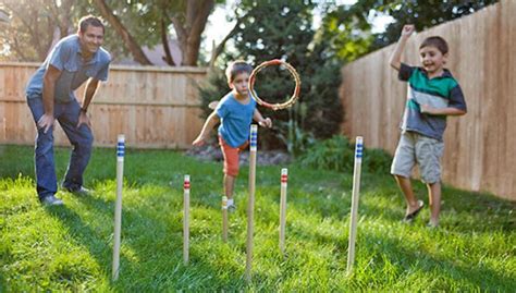 The monkey starts in the middle of the other players, who throw a ball back and forth to each other. Bring The Fun In Your Backyard- Top 25 Most Coolest DIY ...
