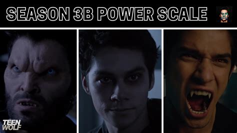 Teen Wolf Season 3b Power Scale Weakest To Strongest Youtube