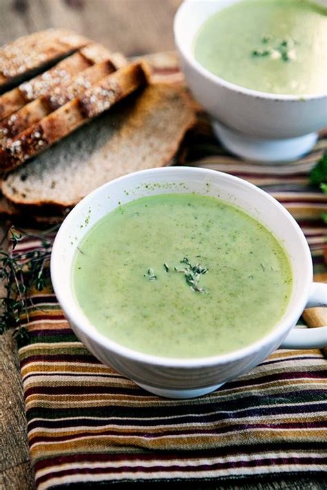 Creamy Broccoli And Spinach Soup With Parsnips This Is Surprisingly