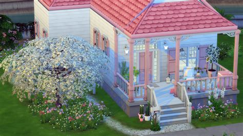 Sims 4 Pinterest Pink House Renovation Willow Creek Dl Cc