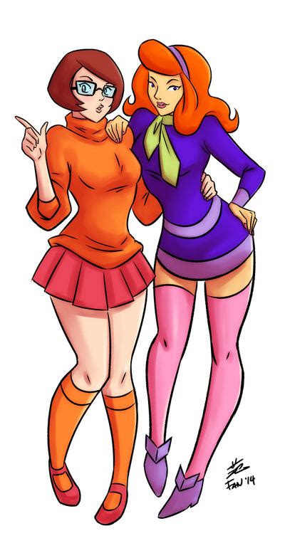Velma And Daphne By Kawoninja On Deviantart