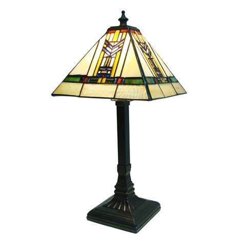 Fine Art Lighting Ltd Lampe De Table Mission Style Tiffany 7 X 145