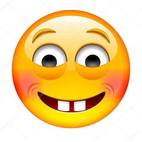 Excited Emoticon Smile Icon — Stock Vector © Ober Art 101367810