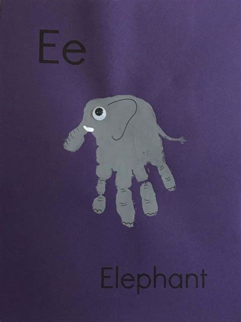Alphabet Handprint Book A Joy Filled Journey Preschool Art