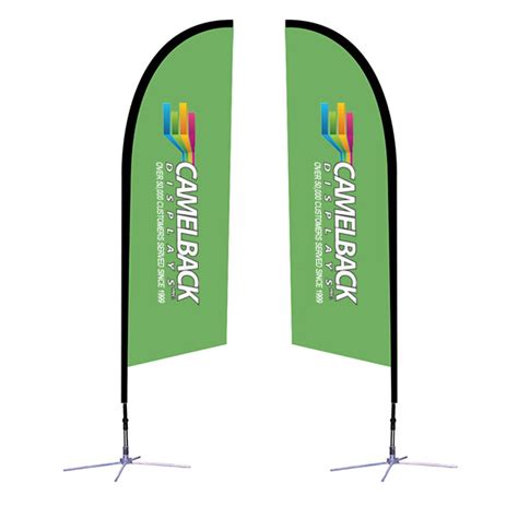 825 Ft Falcon Outdoor Sail Flag Banner Stand Outdoor Banner Displays