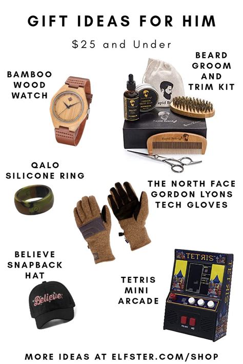 We did not find results for: Gift Ideas for Him - $25 and under | Mens gift guide ...
