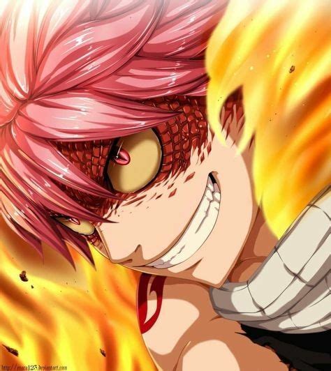 Natsu Dragneel Angry Fire Cool Dragon Slayer Mode Fairy Tail
