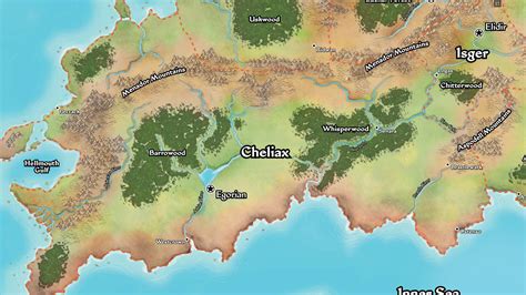 Cheliax Map