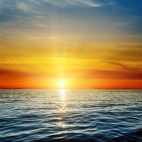 Top 60 Sunrise Over Water Stock Photos Pictures And