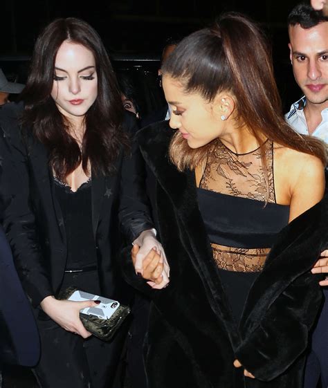 Ariana Grande And Elizabeth Gillies At A Snl After Party In Nyc Gotceleb