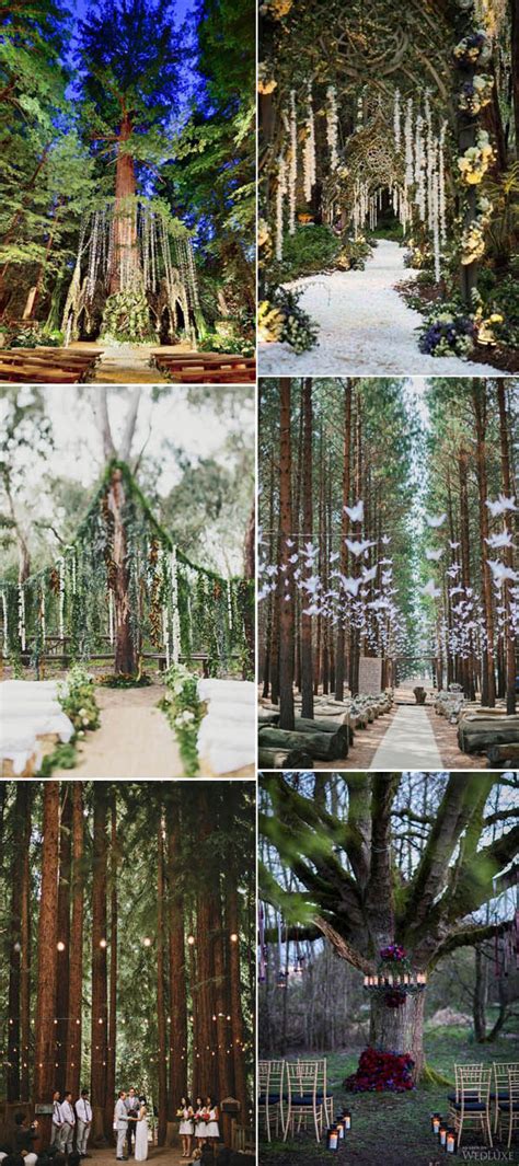 Enchanted Forest Wedding Ideas For 2017 Brides Stylish Wedd Blog