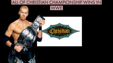 All Of Christian Championship Wins In Wwe Grand Slam Champion Youtube