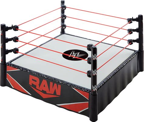 wwe attitude era real scale wrestling ring playset w kane ultimate edition exclusive figure