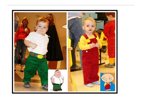 These Are My Twins From Halloween 2010 As Peter And Stewie Griffin From