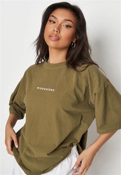 petite-olive-missguided-basic-t-shirt-missguided