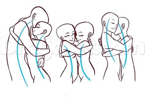 Necessary Lessons Easy How To Draw People Hugging Easy How To Draw