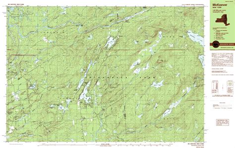 Otter Lake Topographic Map 125000 Scale New York