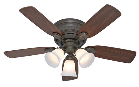 The lion's share of fans are sold by a few companies, including hunter, casablanca, and emerson. Hunter 42" Low Profile Plus Ceiling Fan 23849 in ...