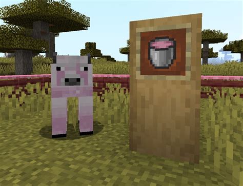 Strawberry Cows And Milk Minecraft Texture Pack