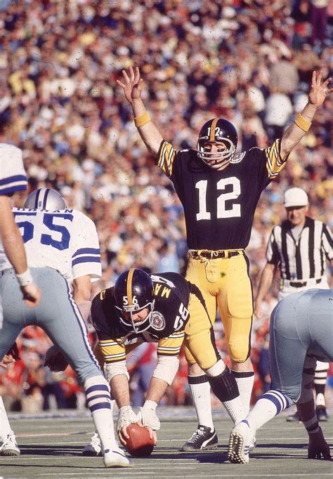 Terry Bradshaw In Super Bowl X Pittsburgh Sports Steeler Nation National Football League