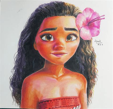 How To Draw Moana Disney Moana Drawing Moana Disney Princess Art