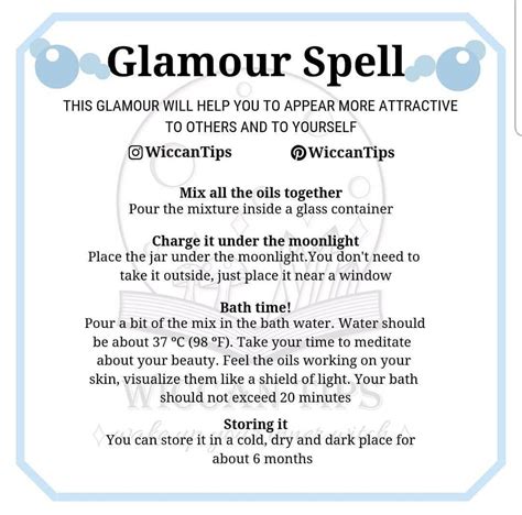 Glamour Spell Witchcraft Spell Books Wiccan Spell Book Magick Spells Witch Spell Sex Magic